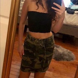 camo skirt💚